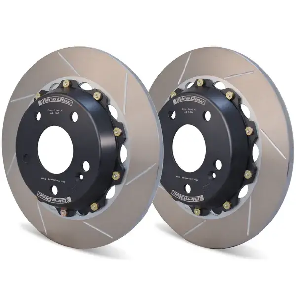 Günstig GiroDisc Bremsscheiben hinten 2-teilig - Geschlitzt - A2-166S