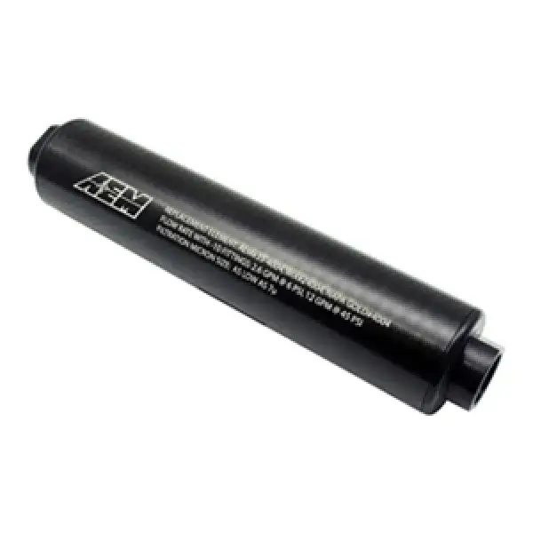 AEM Electronics High Flow -10 AN Kraftstoff Filter (universal) - AEM-25-201BK Ausverkauf