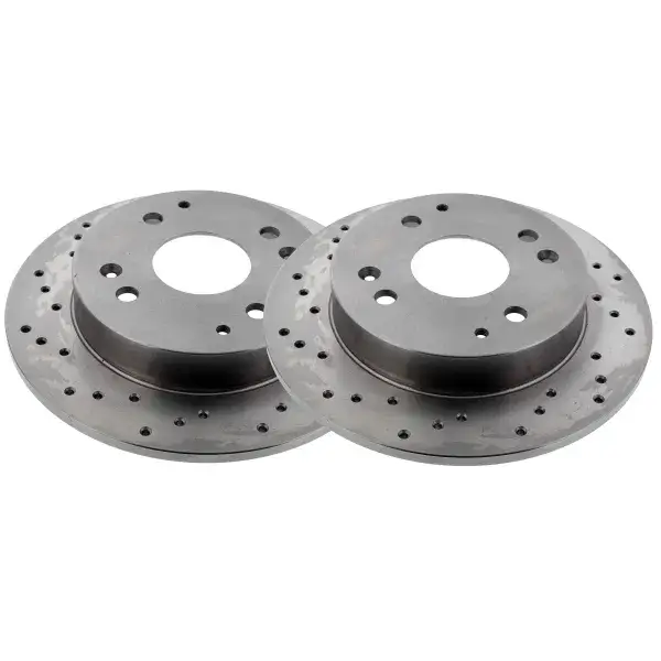 Brakemax Bremsscheiben Hinten (260mm / 4x114.3) - Gelocht - BM-6935 Aktuell