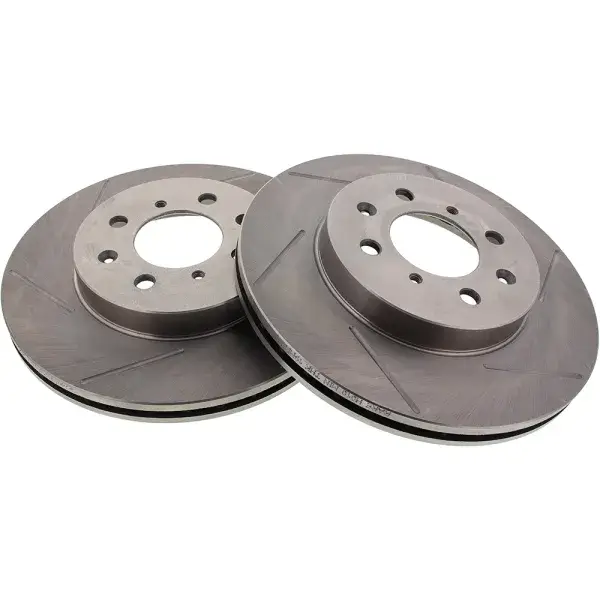 Sichere Zahlung BrakeStop Bremsscheiben vorne (240mm / 4x100) - Geschlitzt - BST-D-C92-242F