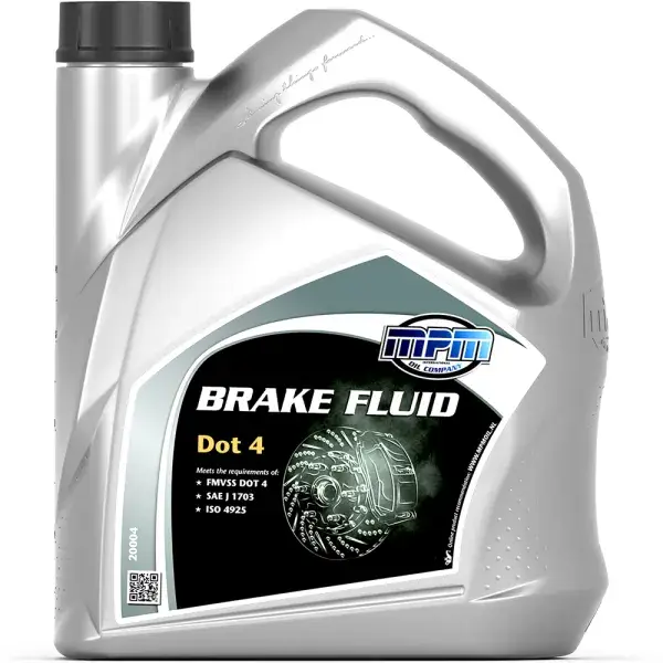 MPM Oil Brems-und Kupplungsflüssigkeit DOT 4 - 4 Liter - MPM-20004 Finale Aktion