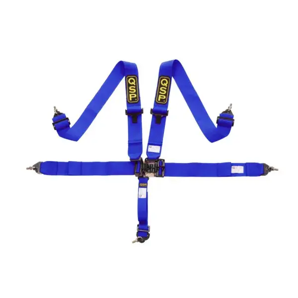 QSP 5-Punkt-Sicherheitsgurt Nascar-Stil - Blau - QR135.BLU Echt