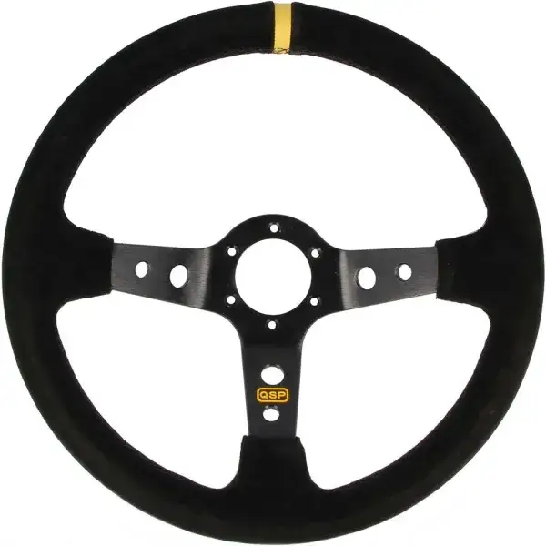 QSP Sportlenkrad 350mm/90mm tief (Wildleder) - Schwarz - QS.S90Z3 Sofort Bestellen