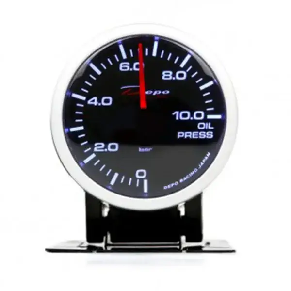 Jetzt Kaufen Depo Racing WA Series 52mm Öl / Kraftstoffdruckanzeige 0-10 BAR - WA5227BAR