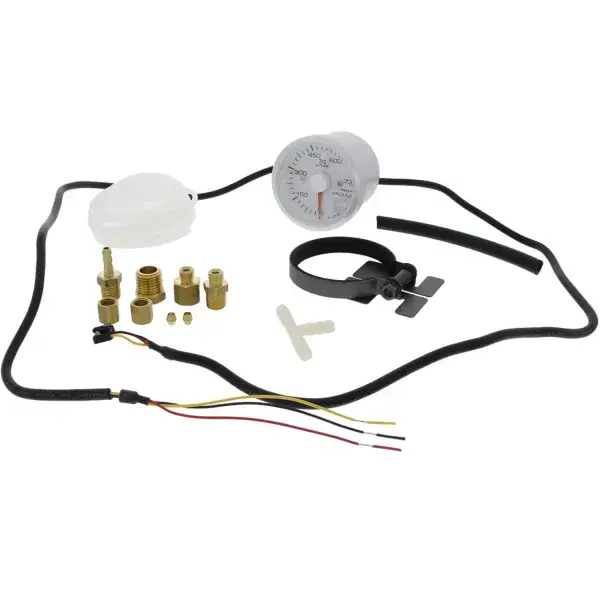 Neu Stri Xline Unterdruckanzeige SLM Weiß/Amber - MET-XC5202W