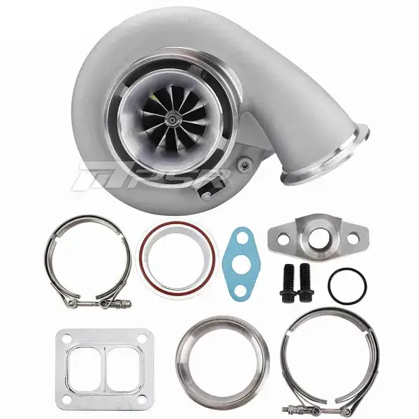 Ausverkauf Pulsar Turbo Systems Class Legal 6775G 1200HP Dual Ball Bearing Turbo - Standard - T4 Divided 1.01 V-Band - 102142200