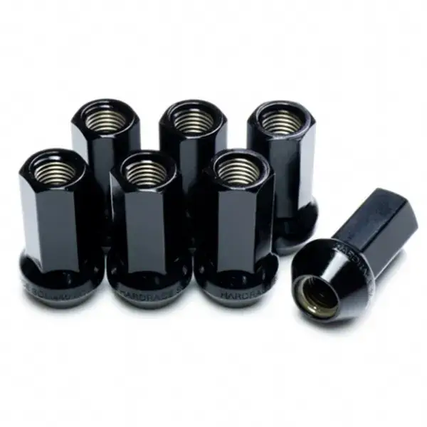 HARDRACE Hexagon Rad Muttern konisch 45mm - Schwarz - HR-Q0933 Expressversand