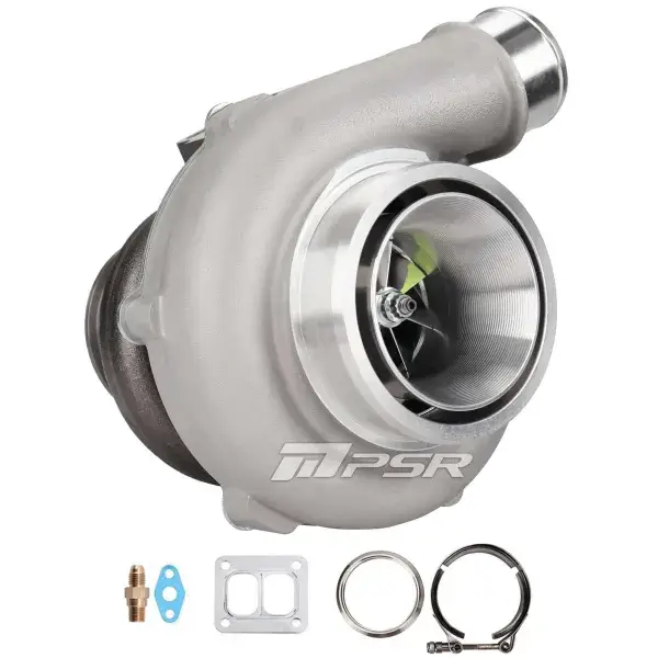 Schnäppchen Pulsar Turbo Systems GTX3067R Ball Bearing Turbocharger - T51R Mod - T4 Divided .85 V-Band - 102130180