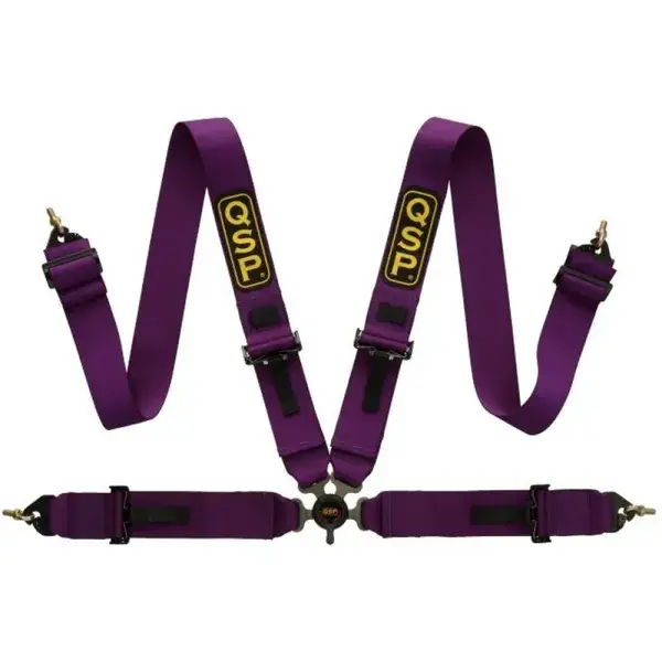 Preis Gesenkt QSP 4-Punkt-Sicherheitsgurt 3‘‘ nicht FIA - Violett - 334PURPLE