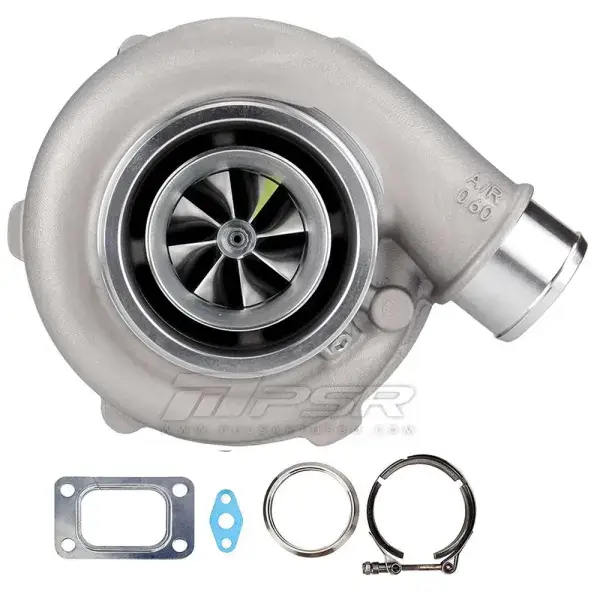 Pulsar Turbo Systems 6466E 900HP Ball Bearing Turbo - T51R Mod - T3 0.63 V-Band - 102167114 Highlight