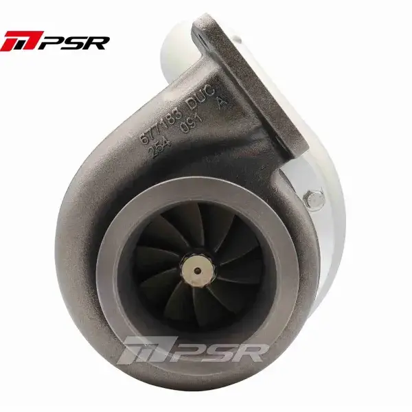 Mega-Angebot Pulsar Turbo Systems 369 950HP Billet Journal Bearing Turbo -69x94mm 6+6 B - 80x73mm - WO Turbine Housing - Elbow Outlet - 110130009