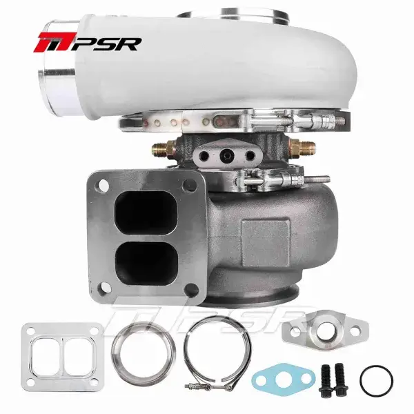 Angebot Pulsar Turbo Systems 7375G 1200HP Dual Ball Bearing Turbo - Forward Rotation-T51R Mod-0.95 T4 Divided Inlet V-Band Outlet - 102142303