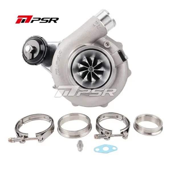 Pulsar Turbo Systems 5455G 660HP Dual Ball Bearing Turbo - Forward Rotation - T51R Mod .72A/R 4inch inl - .83 Dual V-band - 102152481 Online Kaufen