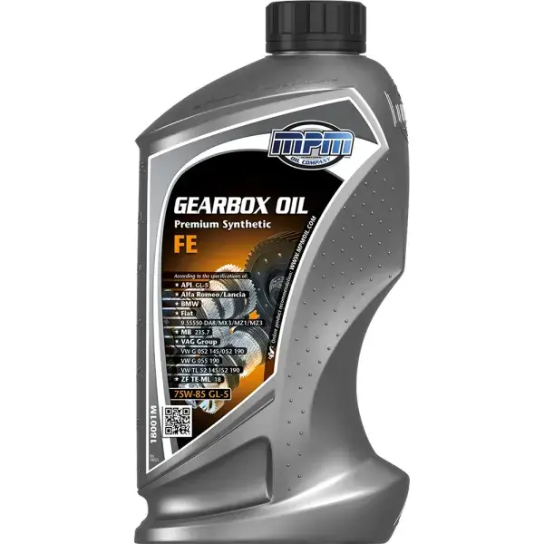 Neue Ware MPM Oil Schaltgetriebeöl - 75W-85 GL-5 Premium Synthetisch FE - 1 Liter - MPM-18001M