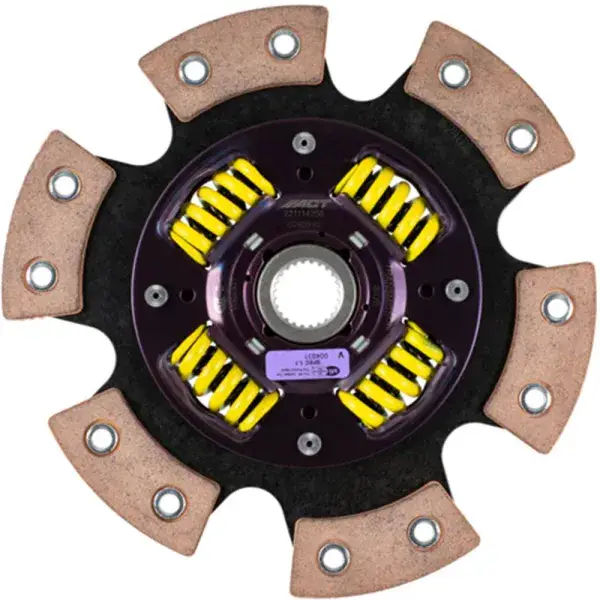Echt ACT Kupplungsscheibe - 6 pad sprung race disc - 6240510