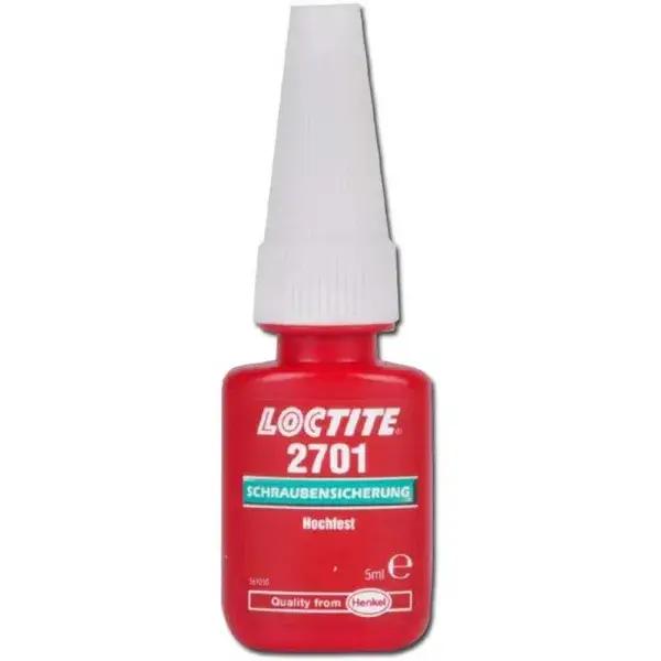 Loctite 2701 Schraubensicherung - hohe stärke - 5ml - 31781 Expressversand