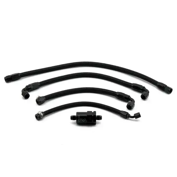 Rabatt Hybrid Racing Tucked-Kraftstoffleitungssatz k-swap - HYB-FLK-01-06