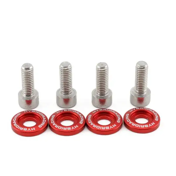 Online Kaufen Hybrid Racing M6X1.0 Zubehör-Hardware-Kit - rot - HYB-DWH-00-02