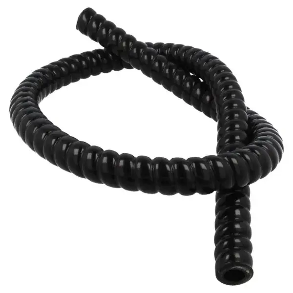 Ausverkauf QSP Flexibler Silikonschlauch - 35 mm - Schwarz - QHHS-FX-35BLK