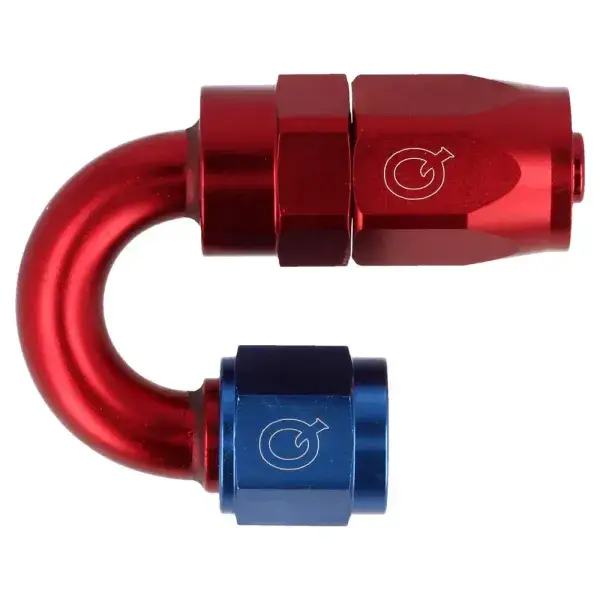 Nur Für Kurze Zeit QSP Schlauchadapter leicht 180° AN6 - Blau, Rot - QG136-1806