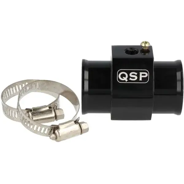 QSP 28mm Schlauchadapter für 1/8 NPT Sensor - Schwarz - QZ-TST-28 Preisreduziert