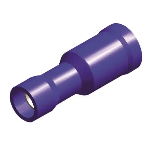 Must-Have QSP Halbisolierter Kabelschuh weiblich 4 mm - Blau - QC3064