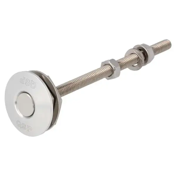 Top-Preis QSP Druck-Schnellkupplung klein - Aluminium - Silber - QCLIP-315-SLV