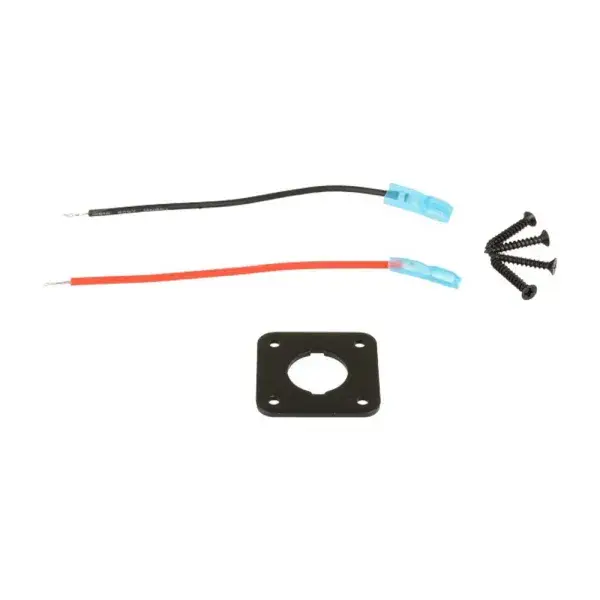 QSP Panel schwarz für 1 Schalter - QE6031 Preis Gesenkt