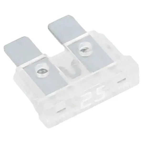 QSP Standard Flachsicherung 25A - Transparent - QF1008 Neue Ware