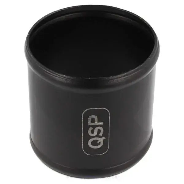Markenprodukt QSP Aluminium-Kupplungsstück - 35 mm - Schwarz - QHCSA-035BLK