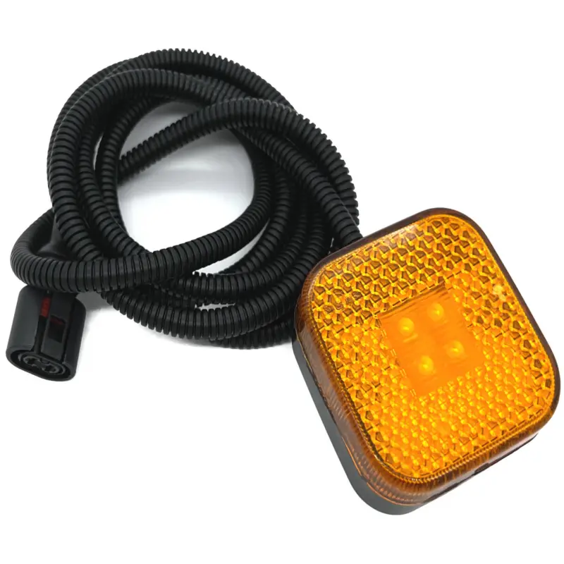 Seitenmarkierungsleuchte orange LED mit Kabel und Stecker passend für MAN TGX TGS TGA TGM TGL Neu