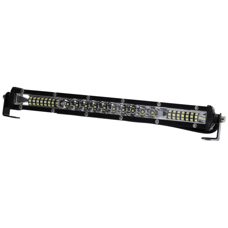 Ausverkauf Arbeitsscheinwerfer Lichtbalken 24 LED‘s 1600 Lumen 12V/24V mit 30cm Kabel IP67