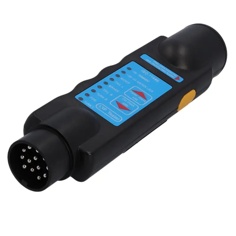 12V 13pol Tester für Anhänger nach ISO 11446 Preisreduziert