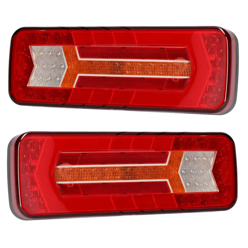 2x Heckleuchte LED links rechts mit laufendem Blinker 12/24V 310x126x85mm Garantierte Lieferung