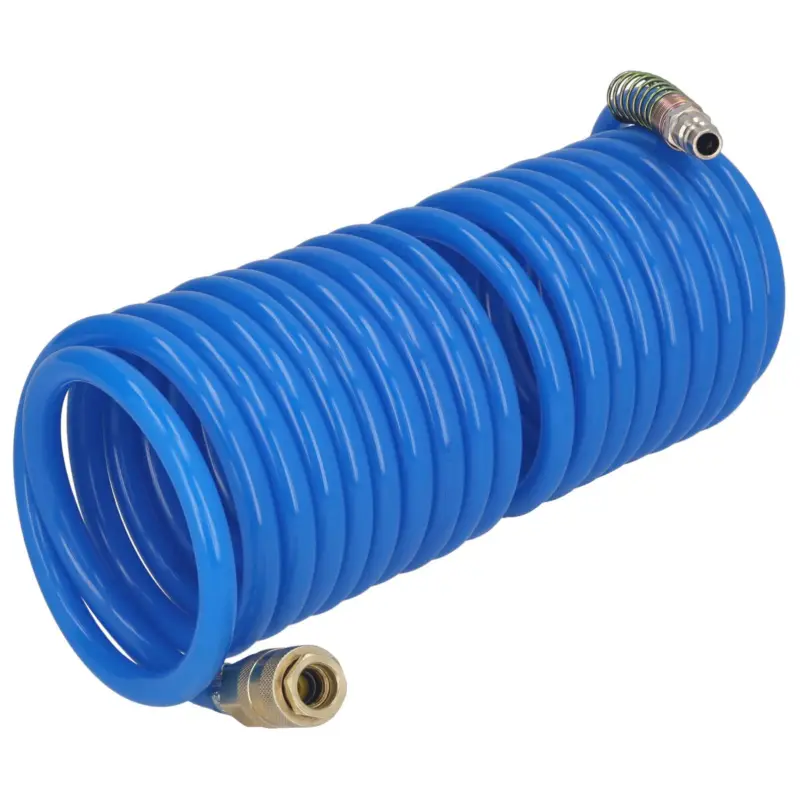 Druckluftschlauch 9m mit Schnellkupplung 1/4" Anschluss Markenware