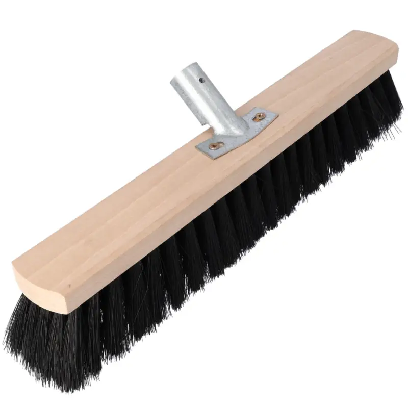 Rabatt Besen Saalbesen weiche Borsten 50cm breit mit Stielhalter 22mm Loch-Ø