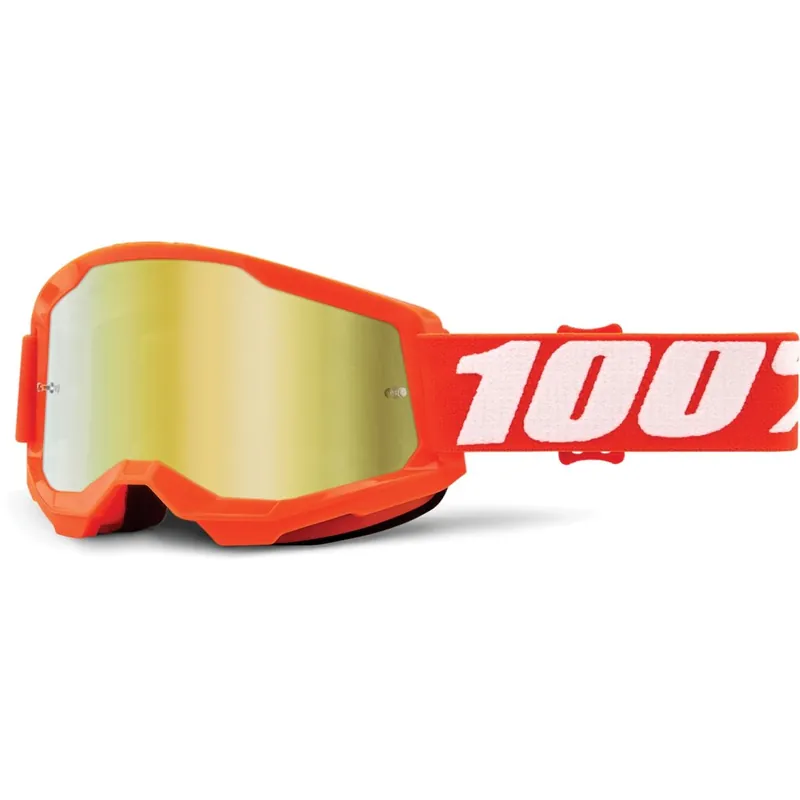 100% Strata 2 Goggle - Orange / Gold Bestpreis