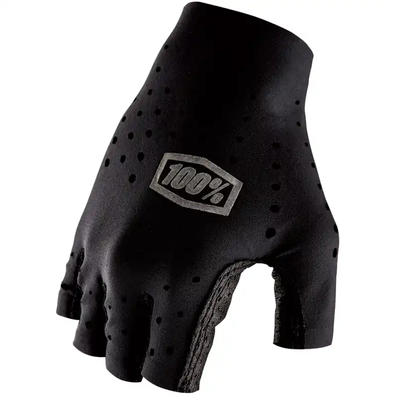 100% Sling Kurzfinger-Handschuhe Damen - schwarz Preiswert