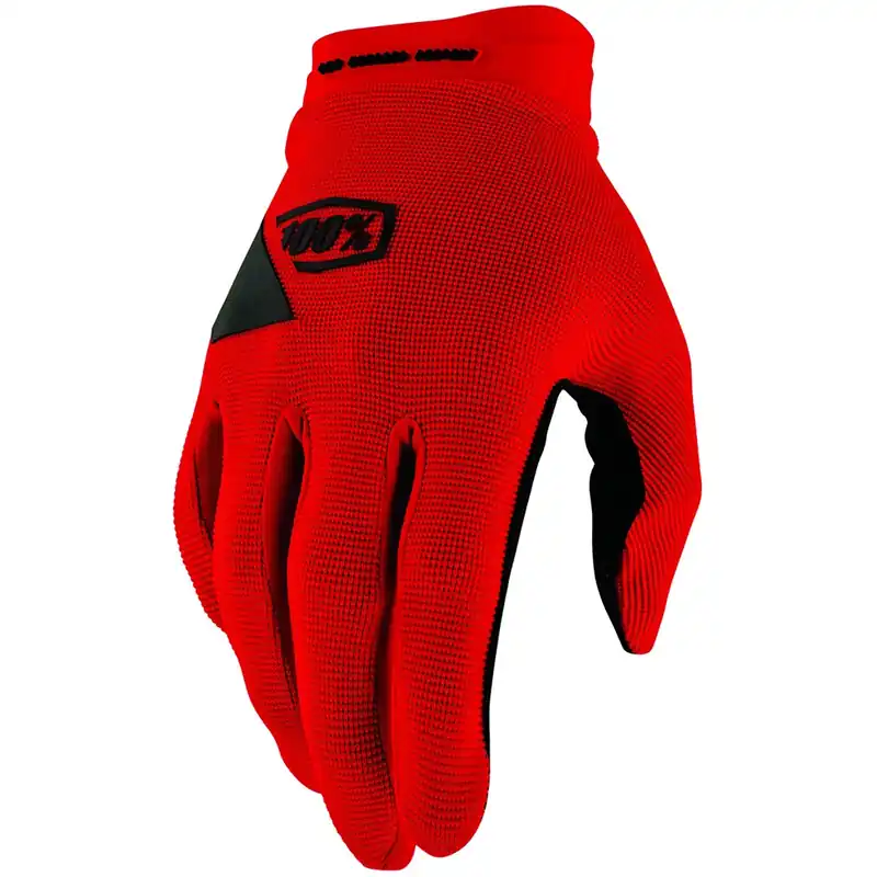Must-Have 100% Ridecamp Gel Handschuhe - rot
