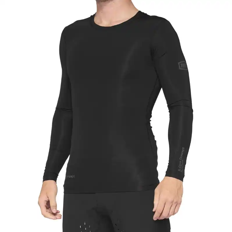 100% R-Core Concept Langarmtrikot Herren - schwarz Markenprodukt