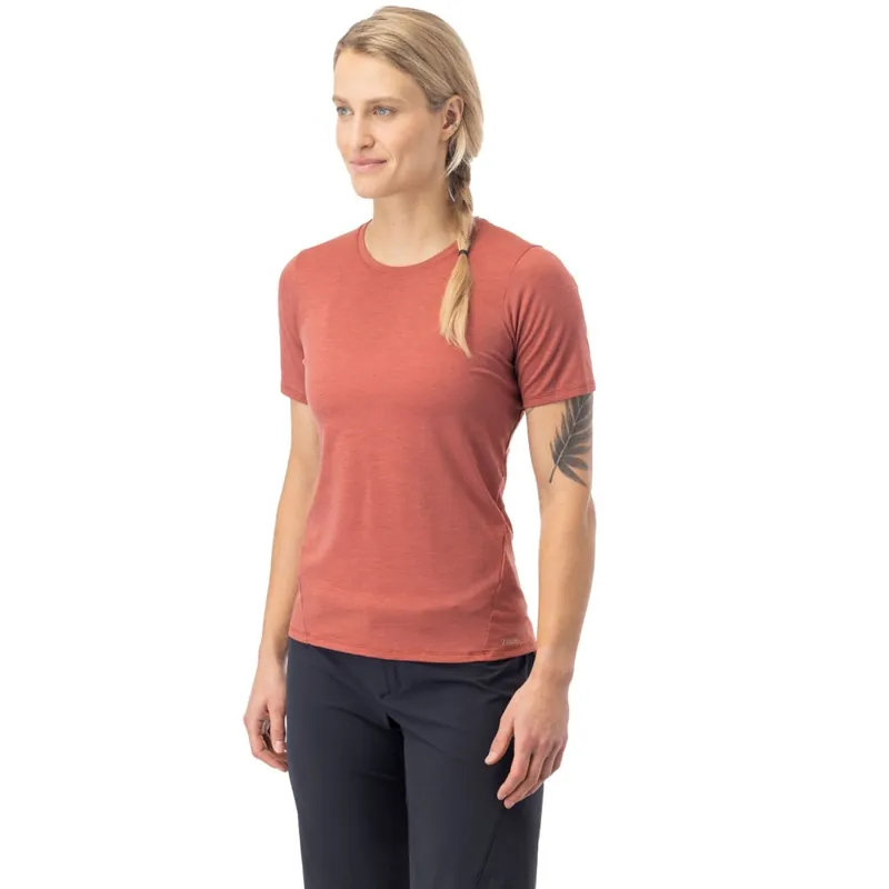 Markenprodukt 7mesh Desperado Merino Kurzarmshirt Damen - Autumn Rose