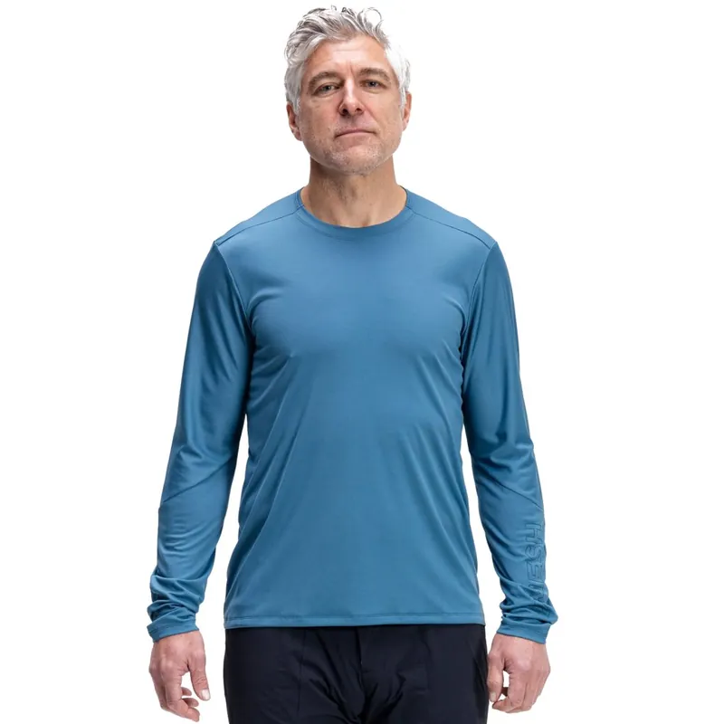 7mesh Roam Langarmshirt Herren - Lake Blue Garantierte Lieferung