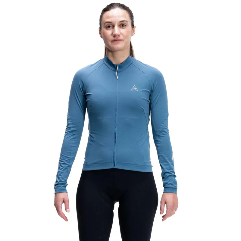 7mesh Atlas Langarm-Trikot Damen - Lake Blue Kracherpreis