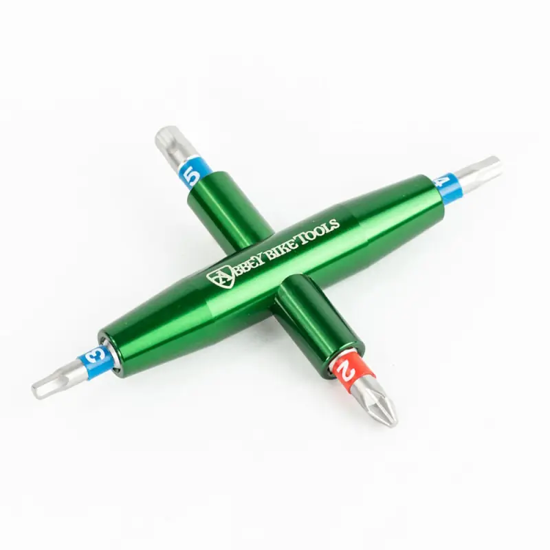 Abbey Bike Tools 4-Way Multitool - 2.5, 4, 5 mm + Kreuzschlitz Aktuell