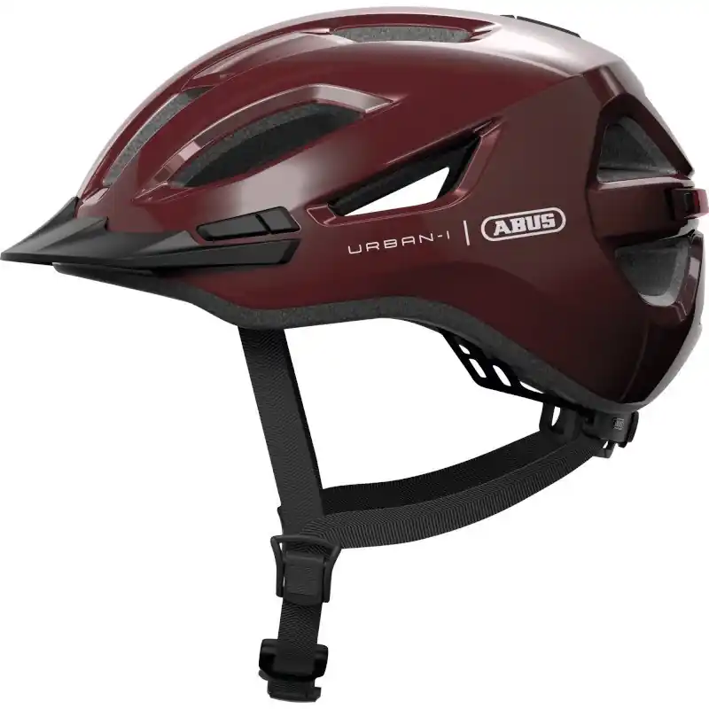 Sichere Zahlung ABUS Urban-I 4.0 Helm - chestnut red