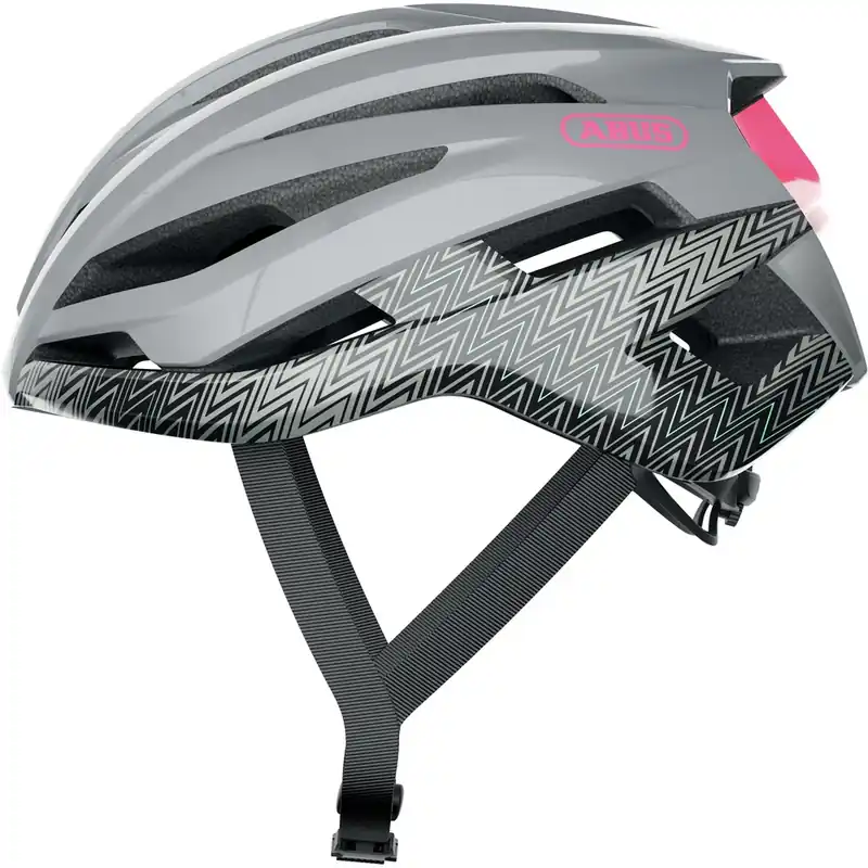ABUS StormChaser Helm - zigzag grey Kracherpreis