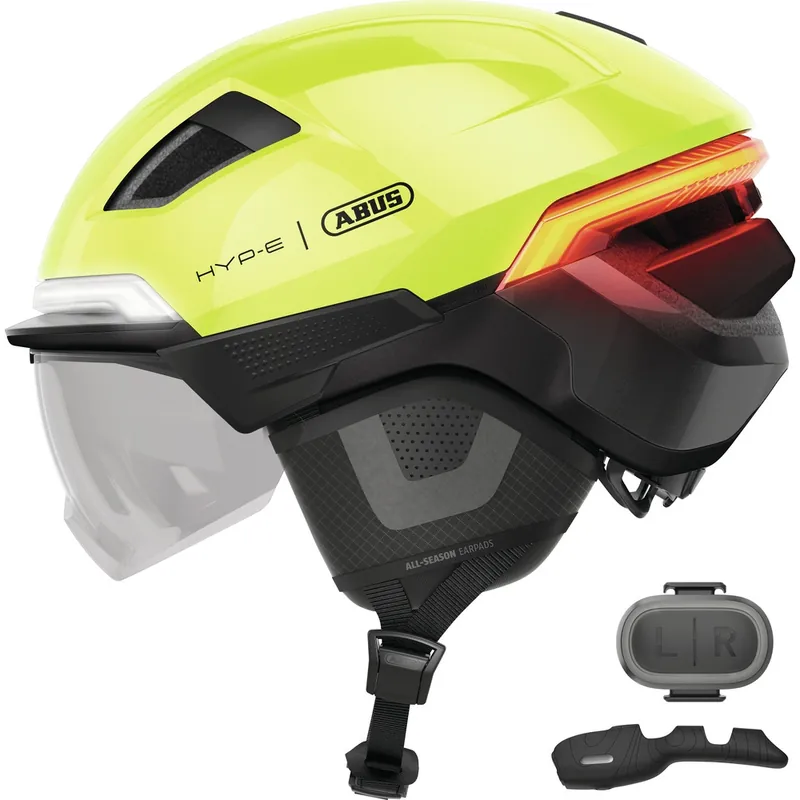Abverkauf ABUS HYP-E BL.ACE Helm - signal yellow