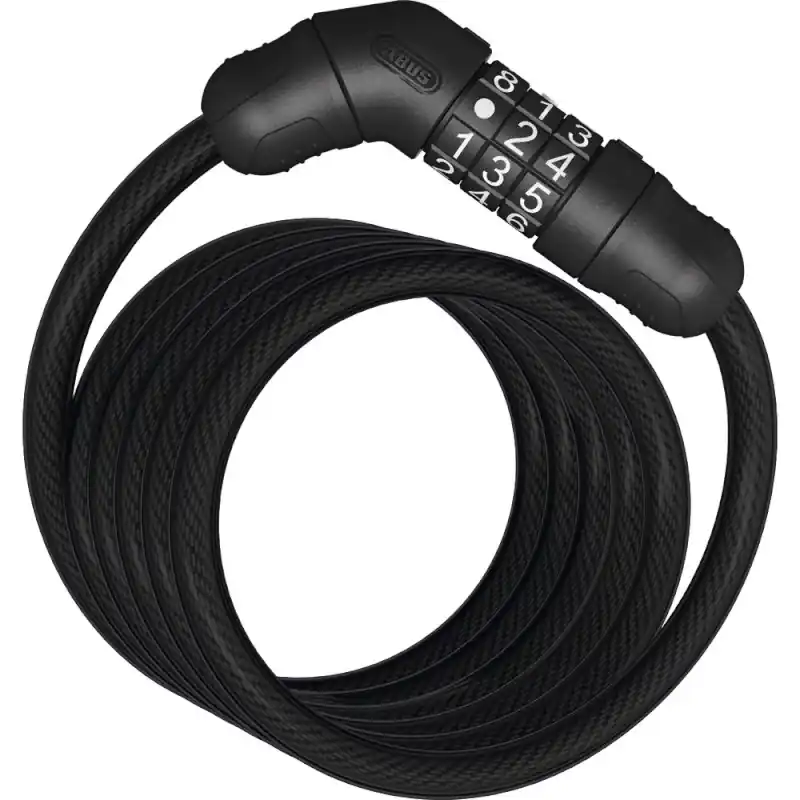 Saisonangebot ABUS Star 4508C Spiralkabelschloss 150 cm - schwarz