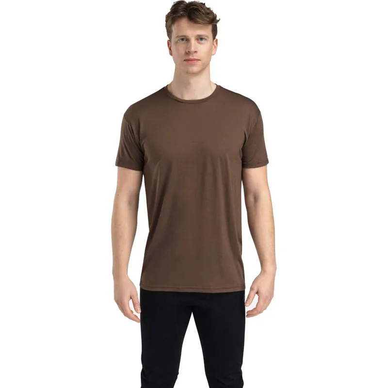 Aclima Lightwool 140 Classic T-Shirt Herren - dark earth Nur Heute