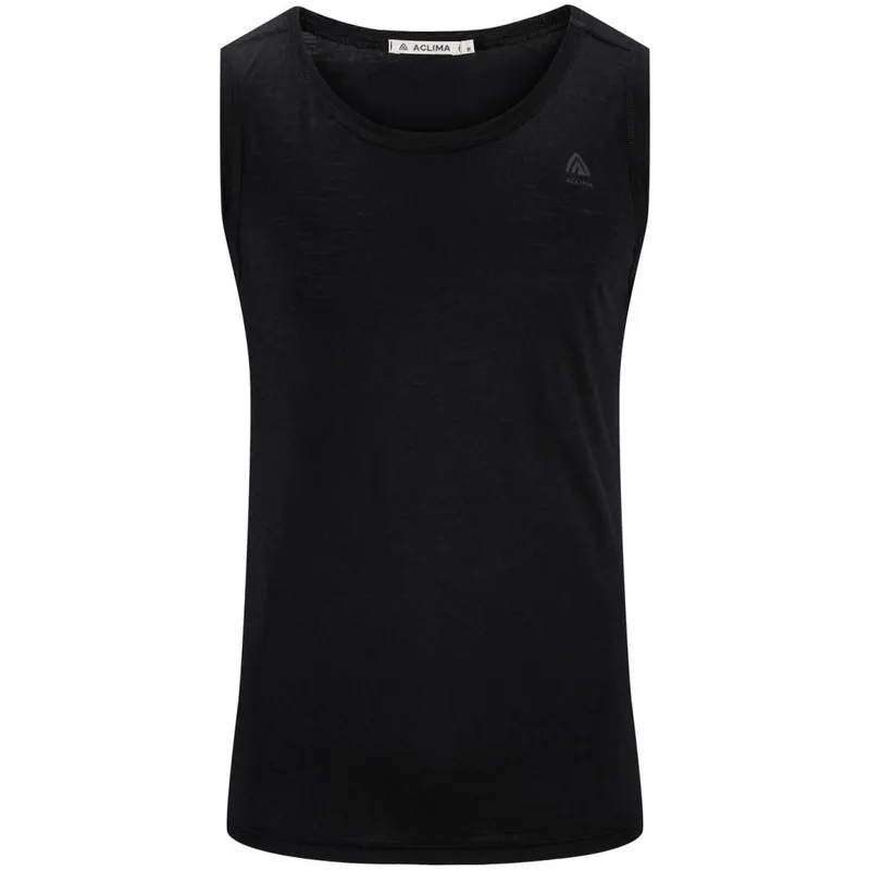 Garantierte Lieferung Aclima Lightwool 140 Singlet V2 Ärmelloses Shirt Herren - jet black